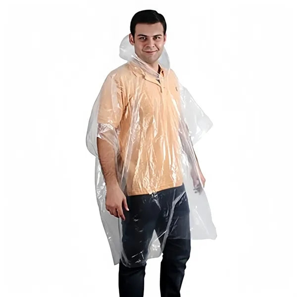 Transparent Disposable Poncho