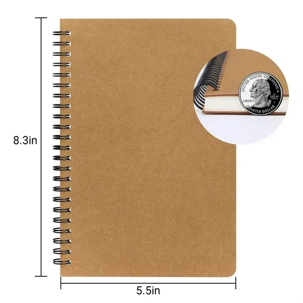 A5 kraft paper notebook