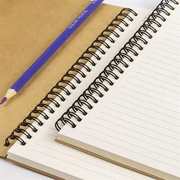 A5 kraft paper notebook
