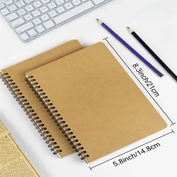 A5 kraft paper notebook