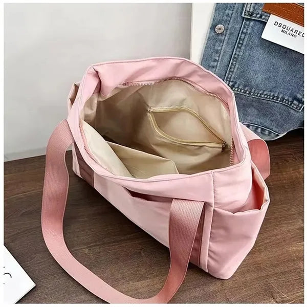 Solid Color Tote Bag Shoulder