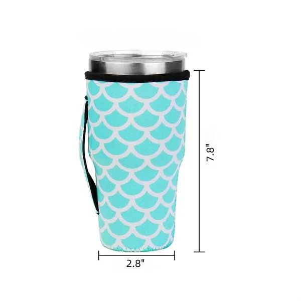 30OZ marble patterned cup cover