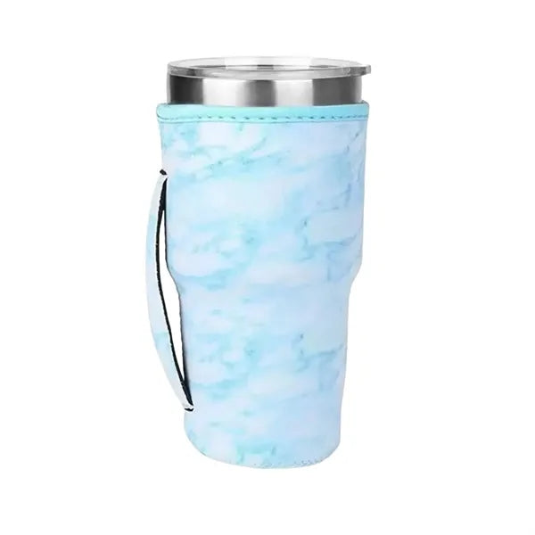 30OZ marble patterned cup cover