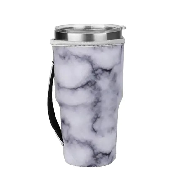 30OZ marble patterned cup cover
