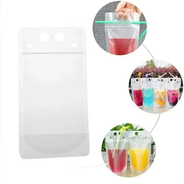 16ounce Portable Straw Juice Pouch