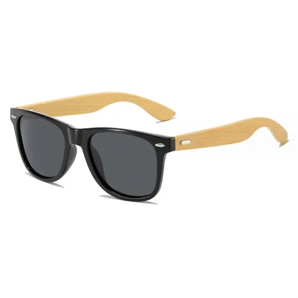 Square Wood Polarized Sunglasses