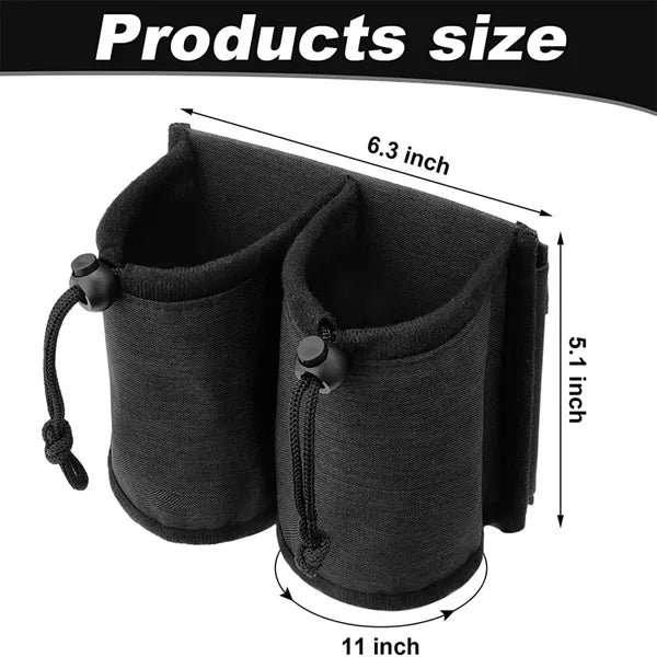 Luggage cup storage bag