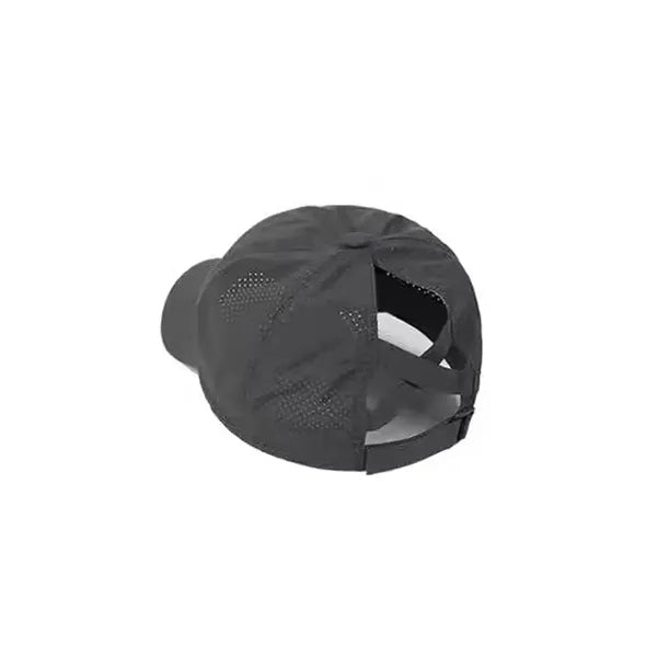Casual Cross-Design Mesh Baseball Cap