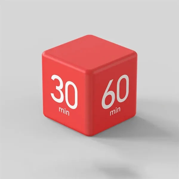 15, 20, 30, 60 Minute Square Gravity Sensor Flip Time Cube