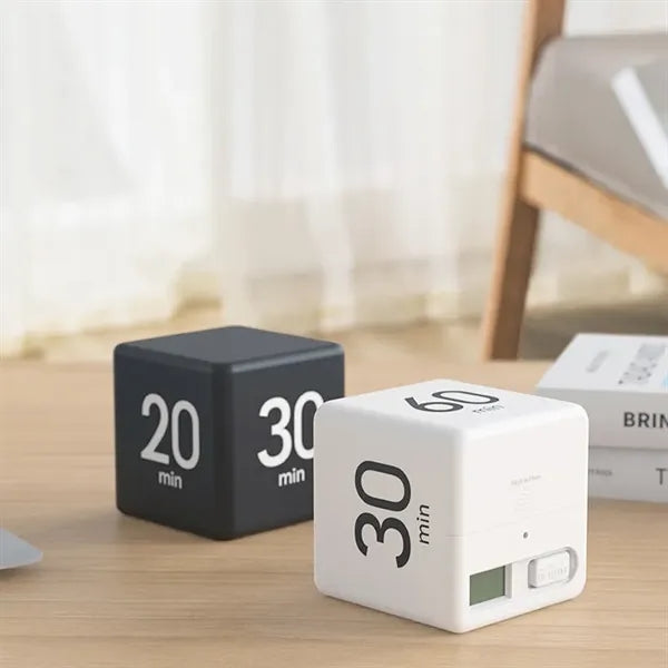 15, 20, 30, 60 Minute Square Gravity Sensor Flip Time Cube