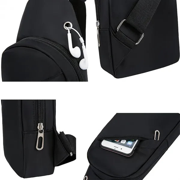 Outdoor Casual Chest Daypack Anti-Theft Travel Sling Bag
