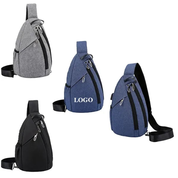 Waterproof Sling Daypack Polyeste Shoulder Bag