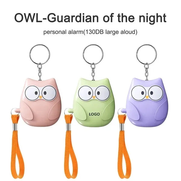 Owl-Shaped Personal Safe Alarm