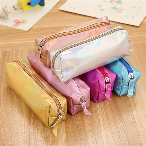 Small Laser Color Pen Pencil Case Colorful