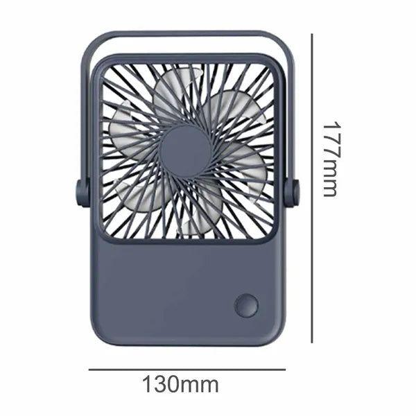 Portable Desk Mini Fan with Powerful Airflow