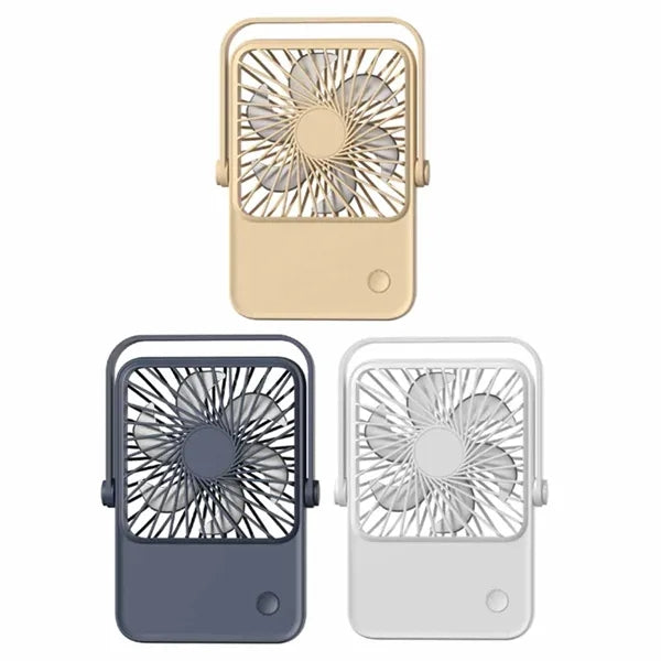 Portable Desk Mini Fan with Powerful Airflow
