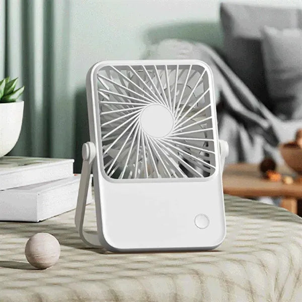 Portable Desk Mini Fan with Powerful Airflow