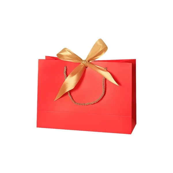Elegant Paper Gift Bag with Bowknot