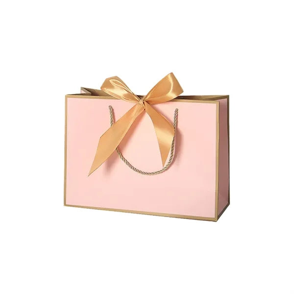 Elegant Paper Gift Bag with Bowknot