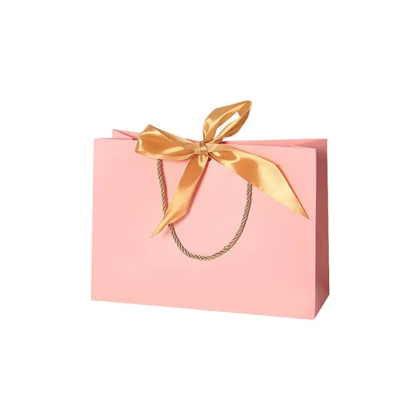 Elegant Paper Gift Bag with Bowknot