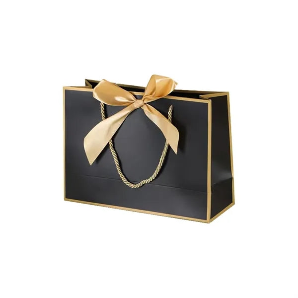 Elegant Paper Gift Bag with Bowknot