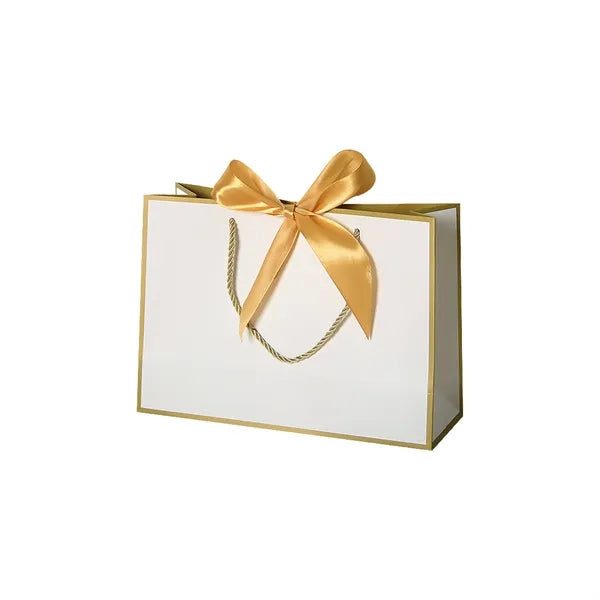 Elegant Paper Gift Bag with Bowknot