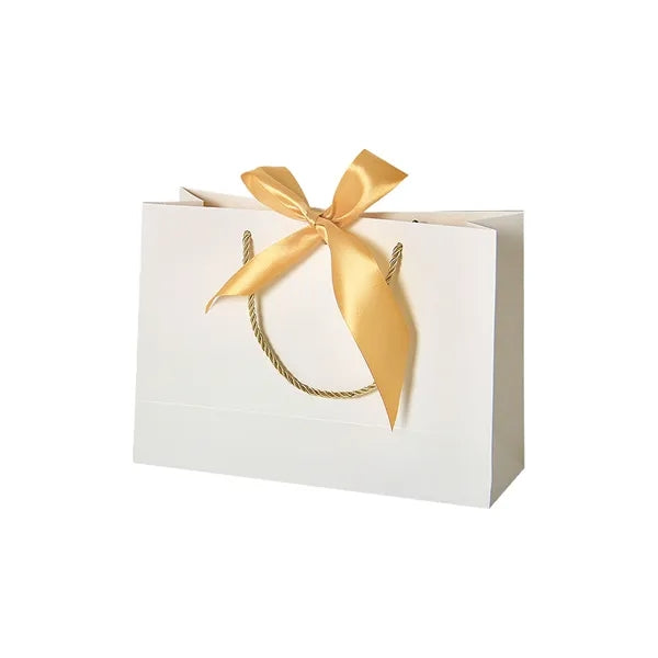 Elegant Paper Gift Bag with Bowknot