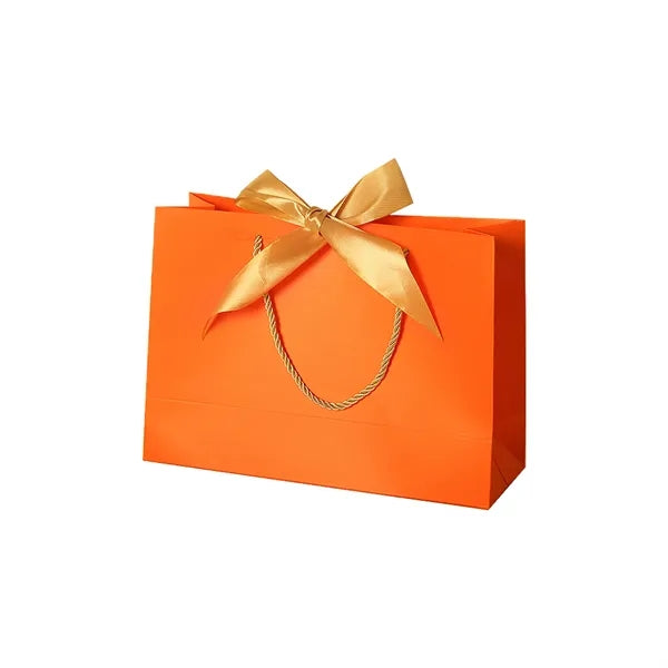 Elegant Paper Gift Bag with Bowknot