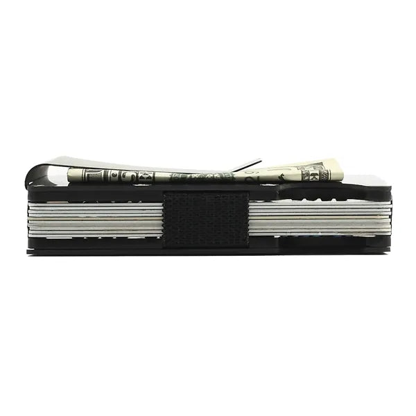 Carbon Fiber RFID Wallet + Key Organizer Gift Set