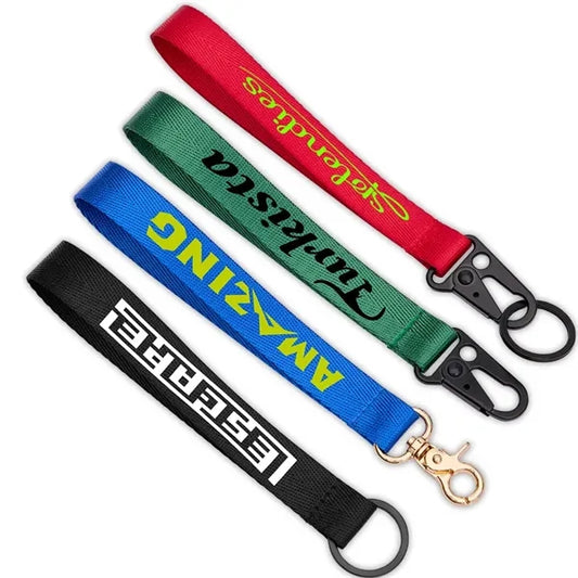 Nylon Woven Keychain Lanyard