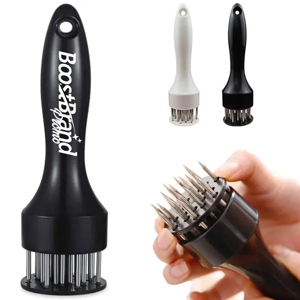 Spring Loaded Meat Tenderizer with Auto Retract Blades