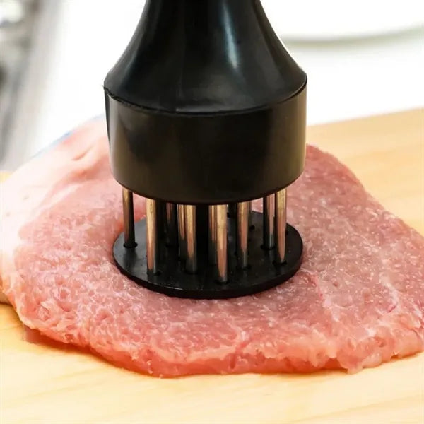Spring Loaded Meat Tenderizer with Auto Retract Blades
