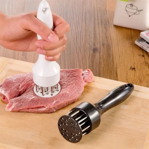 Spring Loaded Meat Tenderizer with Auto Retract Blades