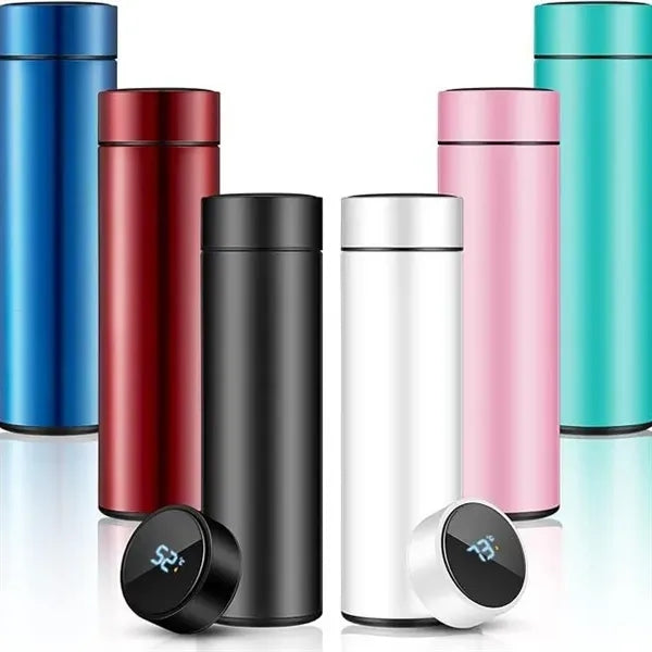 17oz Smart LED Temperature Display Thermos