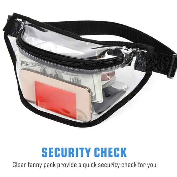 Composite Stadium Standard Transparent Waterproof Waist Pack