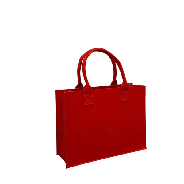 Stylish Felt Tote Bag for Daily Use and Promotions