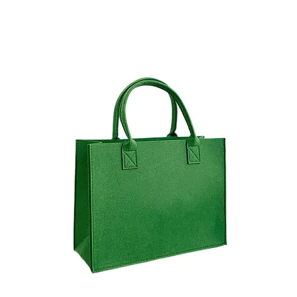 Stylish Felt Tote Bag for Daily Use and Promotions