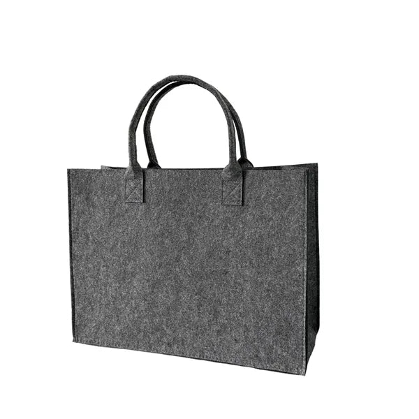 Stylish Felt Tote Bag for Daily Use and Promotions