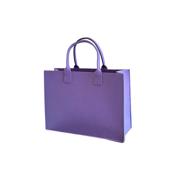 Stylish Felt Tote Bag for Daily Use and Promotions