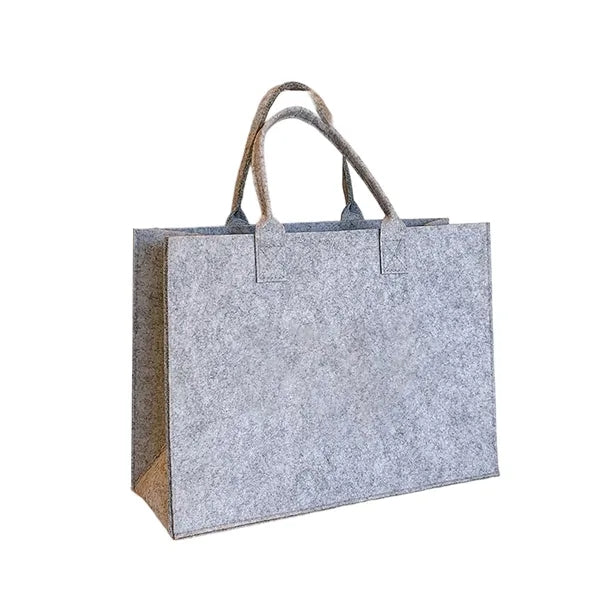 Stylish Felt Tote Bag for Daily Use and Promotions