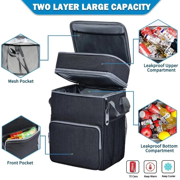 72-Can Rolling Cooler