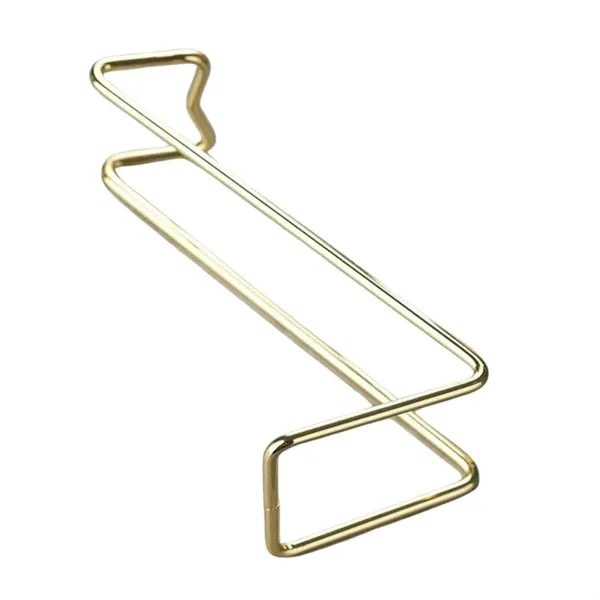 Chromed Stainless Steel Metal Wine Rack