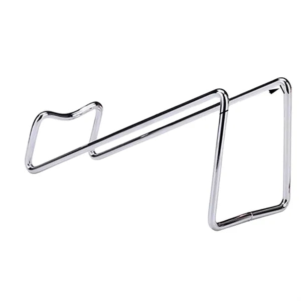 Chromed Stainless Steel Metal Wine Rack