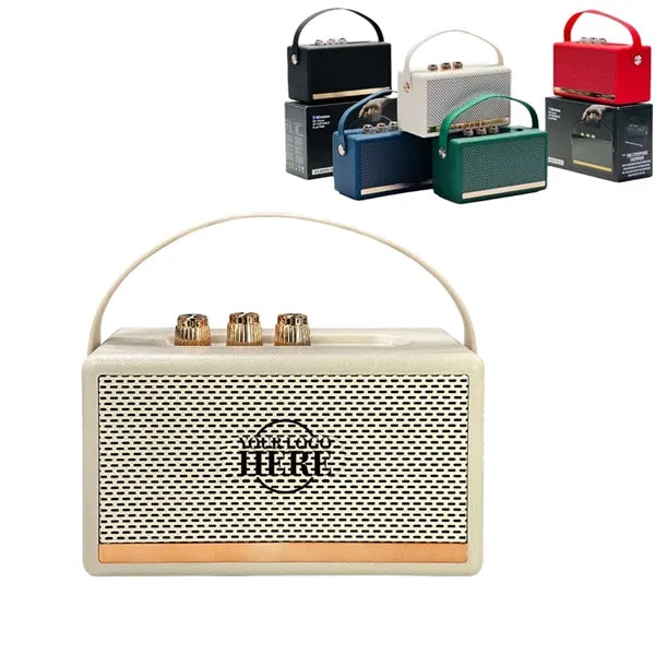 Wireless Retro Portable Bluetooth Speaker