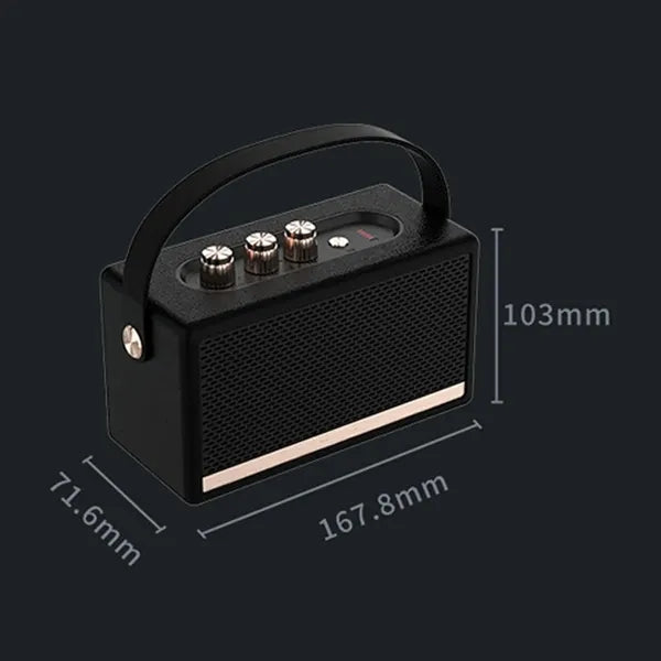 Wireless Retro Portable Bluetooth Speaker