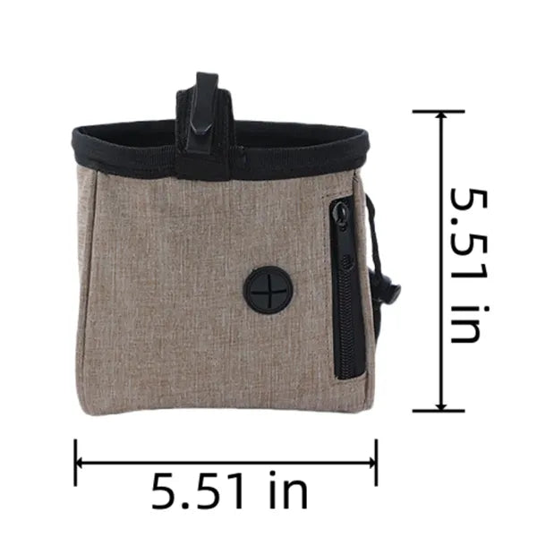 Portable Pet Outing Snack Pouch Training Bag