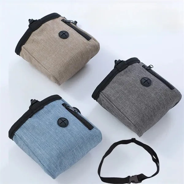 Portable Pet Outing Snack Pouch Training Bag