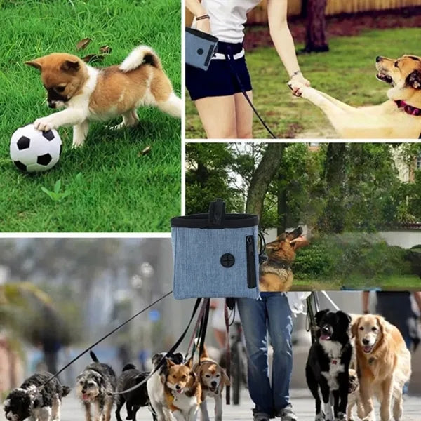 Portable Pet Outing Snack Pouch Training Bag