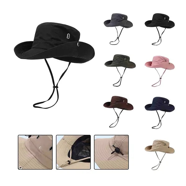 Outdoor Camping Rope Fisherman Hat
