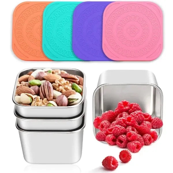 Stainless Steel Snack Containers for Kids